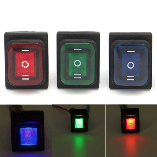 Waterproof rocker switches